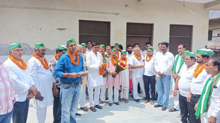 किसान एकता संघ ने की बैठक, किया संगठन विस्तार