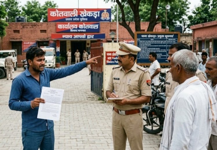 कोर्ट के आदेश पर पत्नी, ससुर और दो सालों पर मुकदमा दर्ज