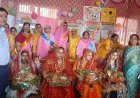 आंगन मिलन सेवा में बच्चों ने बिखेरी सांस्कृतिक छटा