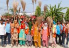 रटौल में दो माह से वेतन नहीं मिलने पर सफाई कर्मचारियों का धरना