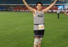 हाफ मैराथन में मेडल जीतकर लौटे चिकित्सक डॉ. राघवेन्द्र चौधरी का स्वागत