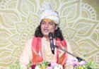 श्रीमद्भागवत कथा में श्रीकृष्ण के दिव्य स्वरूप का हुआ वर्णन