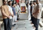 सपा कार्यकर्ताओं ने मनाई महाराज अग्रसेन की जयंती