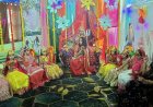 आदर्श पब्लिक स्कूल में गरबा-डांडिया की धूम, छात्राओं ने नवदुर्गा के नौ स्वरूपों के किए दर्शन