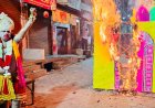 रावण ने लगवाई पूंछ में आग, तो हनुमान ने फूंक दी सोने की लंका