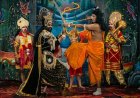 राम के अग्निबाण से हुआ रावण का अंत, जयकारों से गूंजा पंडाल