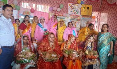 आंगन मिलन सेवा में बच्चों ने बिखेरी सांस्कृतिक छटा