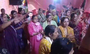 प्रताप विहार में श्रीमद्भागवत कथा में उमड़ रहे श्रद्धालु पांचवें दिन श्रीकृष्ण जन्मोत्सव के बाद नंदगांव में उत्सव, पूतना वध समेत बाल लीलाओं का वर्णन