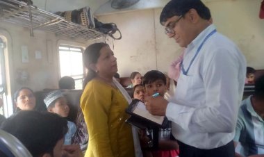 ट्रेनों में बेटिकट यात्रियों पर चला चेकिंग अभियान