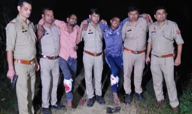 मुठभेड़ में खेकड़ा पुलिस ने दबोचे तार चोरी गिरोह के दो सदस्य