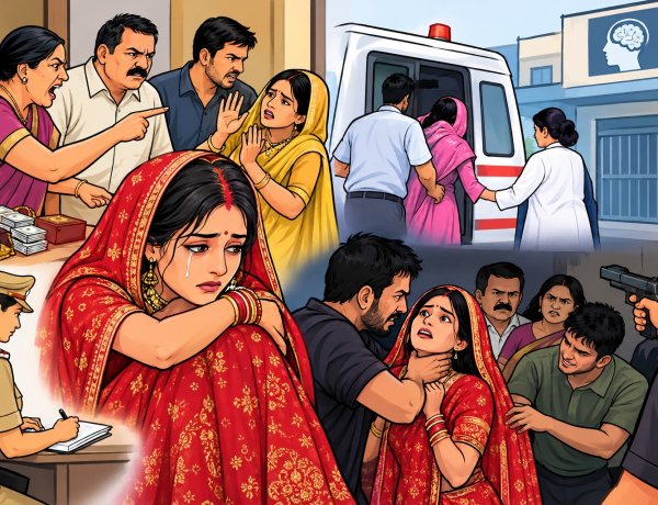दहेज उत्पीड़न का विरोध करने पर विवाहिता को मानसिक अस्पताल में कराया भर्ती