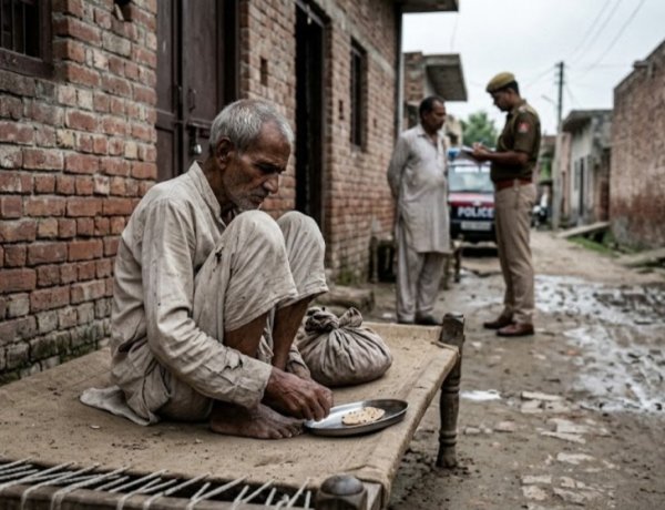 वृद्ध पिता को मारपीट कर घर से निकाला, मकान पर कब्जे का आरोप