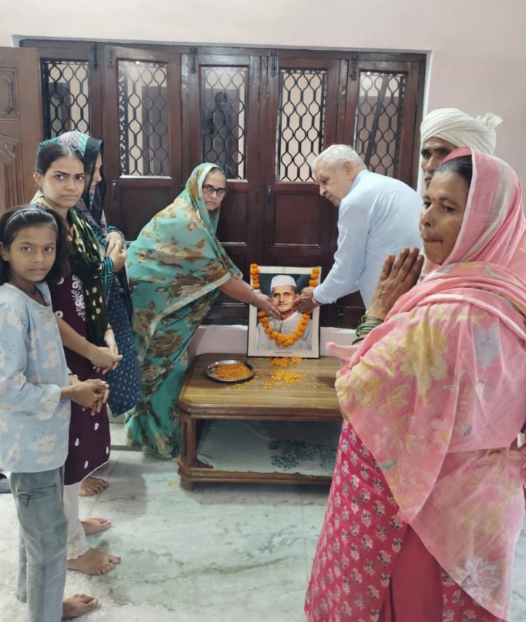 गांधी-शास्त्री जयंती: खेकड़ा में महापुरुषों को दी भावभीनी श्रद्धांजलि, स्वच्छता और नशामुक्त-अपराधमुक्त जीवन का लिया संकल्प