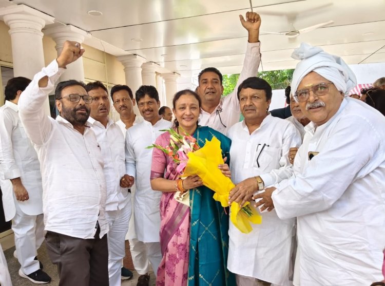 ब्राह्मण समाज ने आराधना मिश्रा को दी शुभकामनाएं