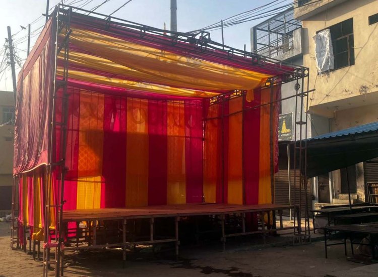 खेकड़ा में ऐतिहासिक रामलीला की तैयारियां पूरी: नौ अक्टूबर से सजेगा प्रभु श्रीराम की लीलाओं का मंच