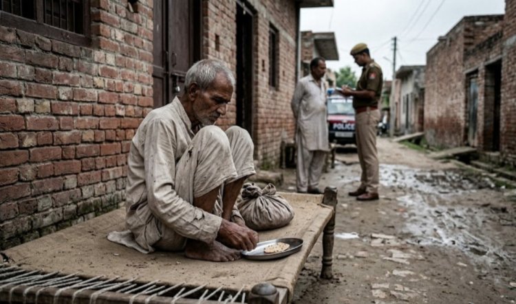 वृद्ध पिता को मारपीट कर घर से निकाला, मकान पर कब्जे का आरोप