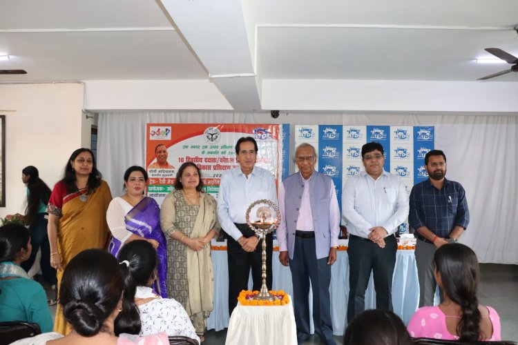 एटीडीसी नोएडा में किया ओडीओपी टूलकिट और वितरण योजना का उद्घाटन