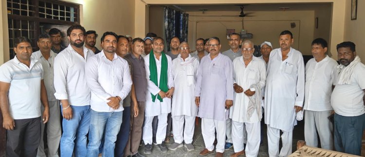 सौहरखा गांव में बीकेएस ने की पंचायत
