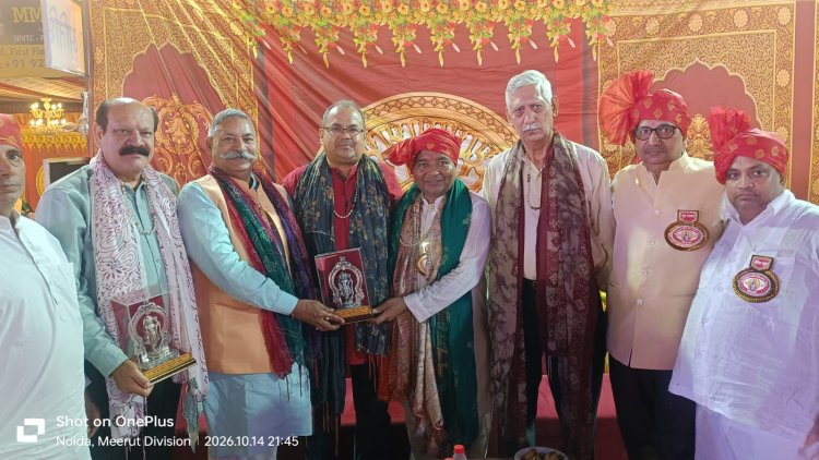 सेक्टर 46 की रामलीला ने किया डीडीआरडब्ल्यूए का स्वागत