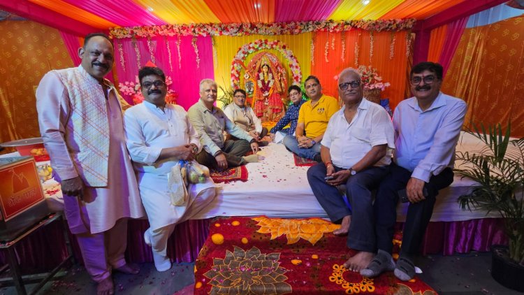 अपना घर आश्रम में फेडरेशन ऑफ पंजाबी एसोसिएसन ने किया माता की चौकी का आयोजन